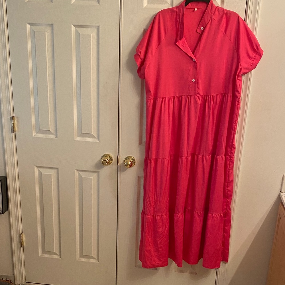 SOLD Pink Maxi Dress